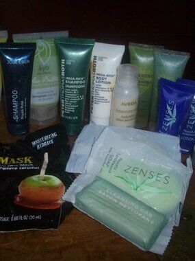 Candy Apple Face Mask Jose Eber Ayo AVEDA Peter Roth Soap Large Travel Size Lot